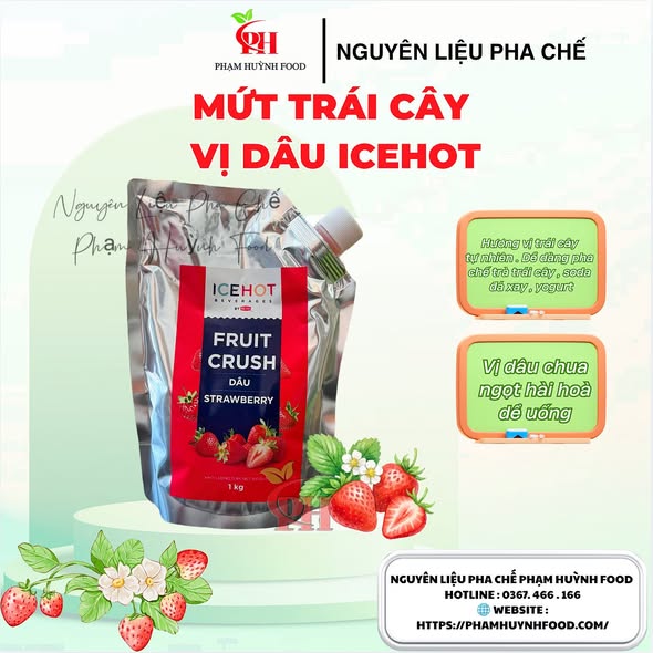 Mứt Icehot Dâu 1kg