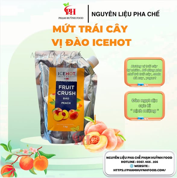 Mứt Icehot Đào 1kg