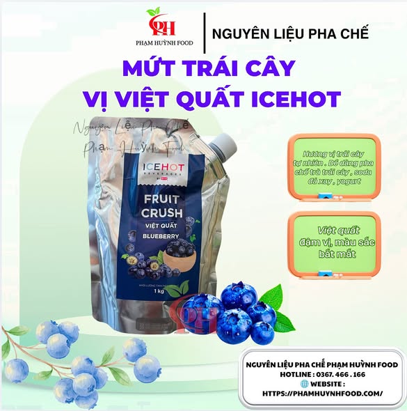 Mứt Icehot Việt Quẩt 1kg