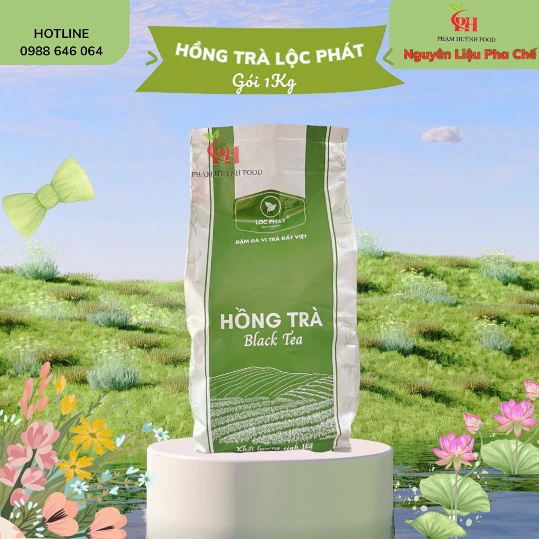 Hồng Trà Lộc Phát Gói 1Kg