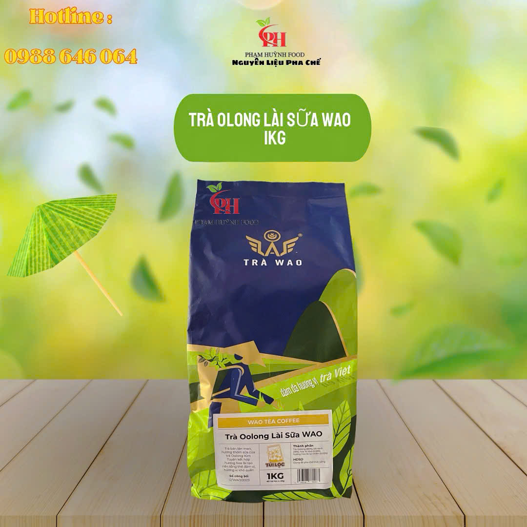 Trà Wao Oolong Lài Sữa 1kg