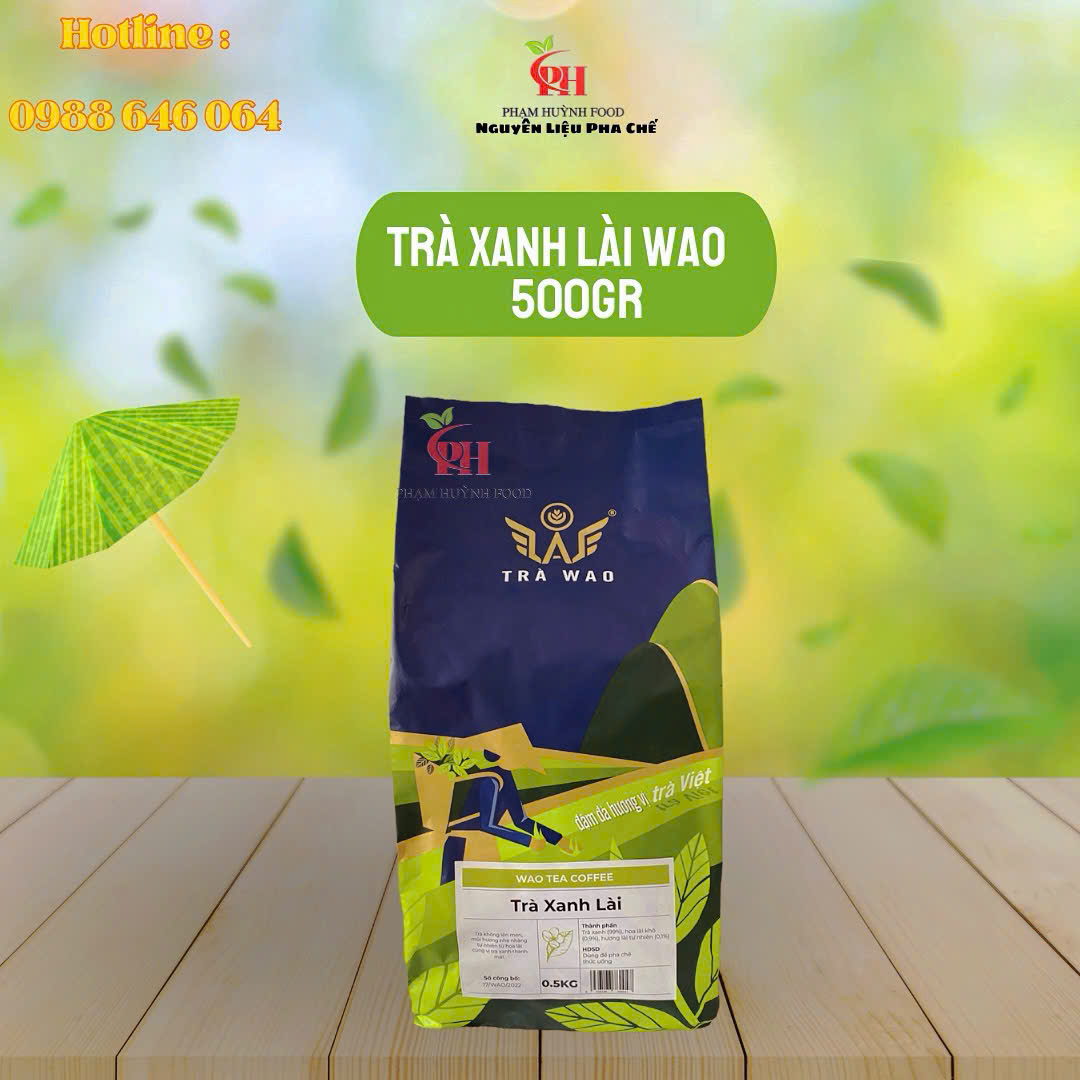 Trà Wao Xanh Lài 500g