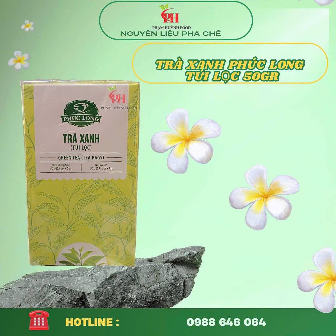 Phúc Long túi lọc Trà Xanh 50g