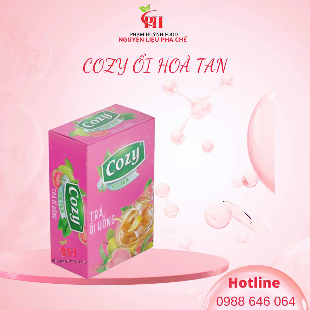 Trà Cozy hòa tan - hương Ổi Hồng