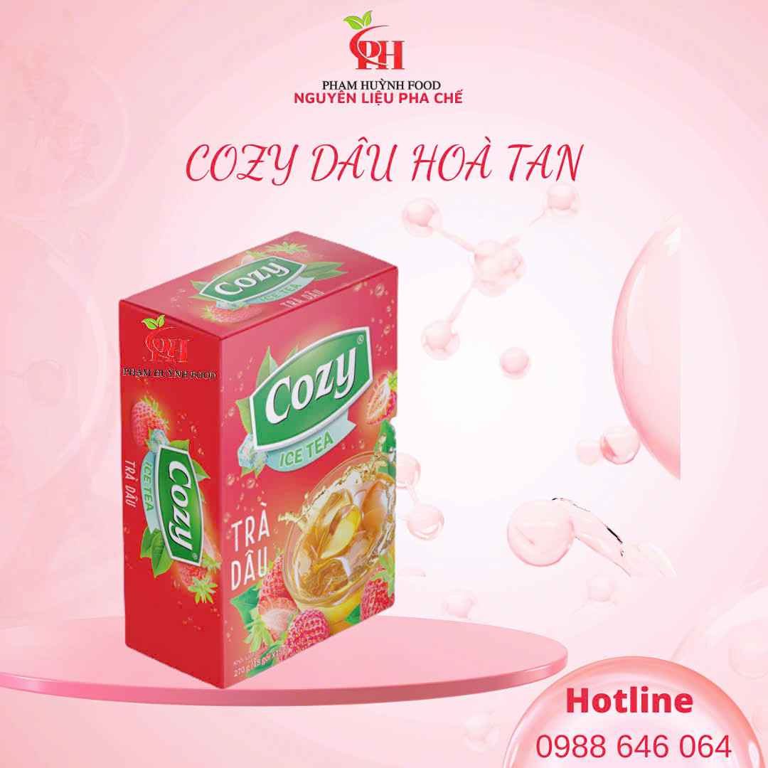 Trà Cozy hòa tan - hương Dâu