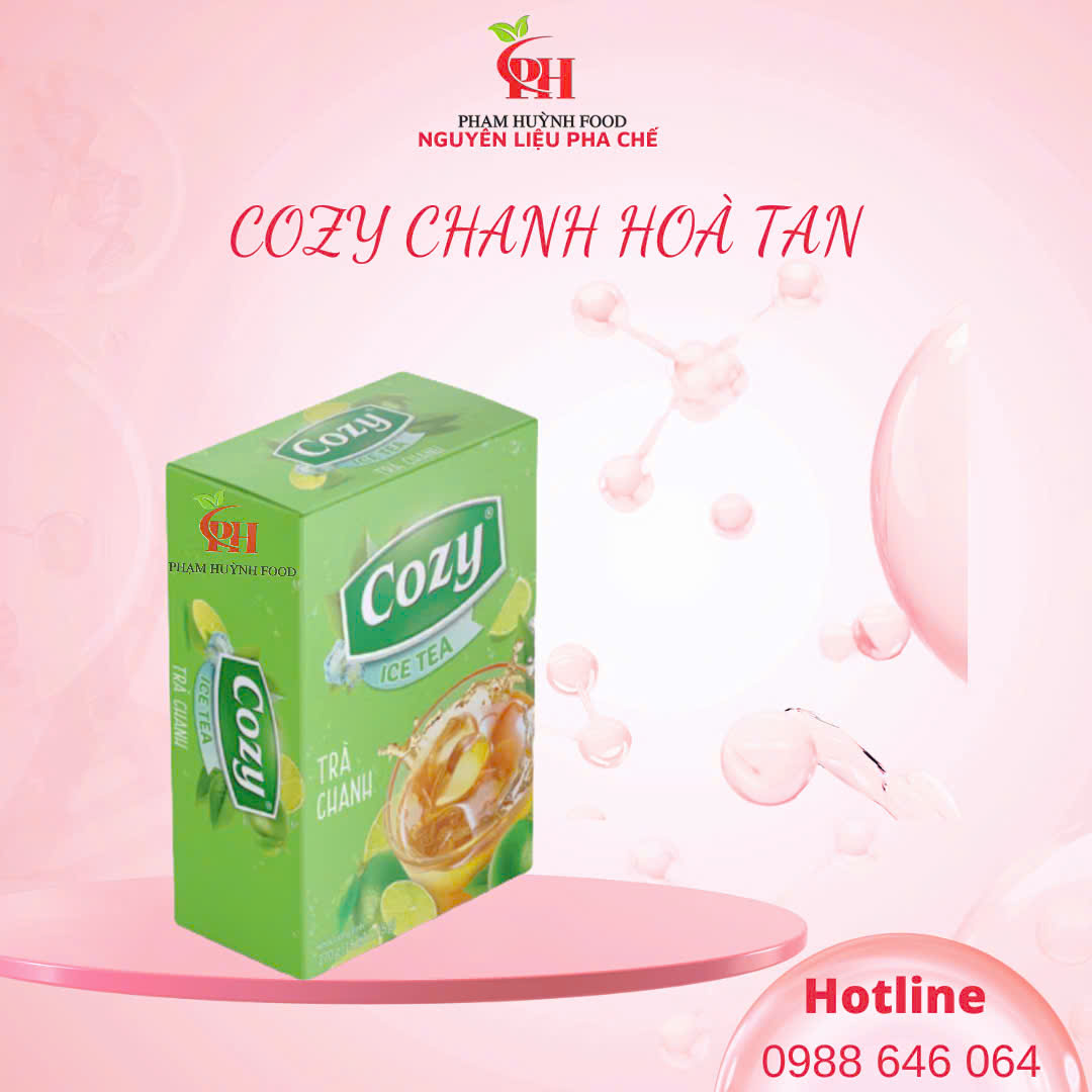 Trà Cozy hòa tan - hương Chanh