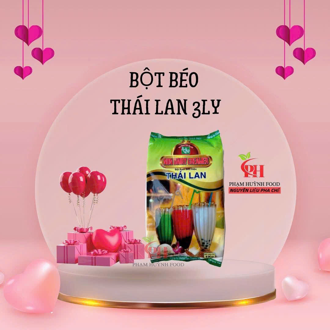 Bột Kem Béo Thái Lan 3Ly Thanh Ngọc 1kg