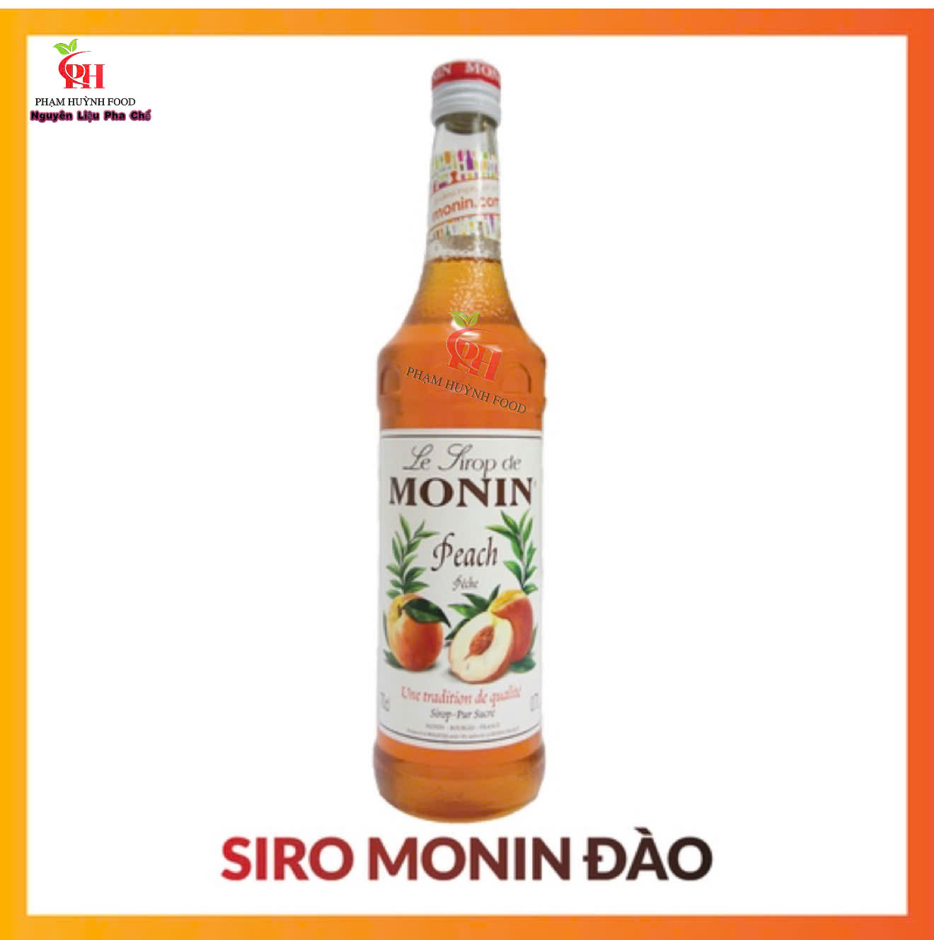 Syrup Monin Đào / Peach 750ml