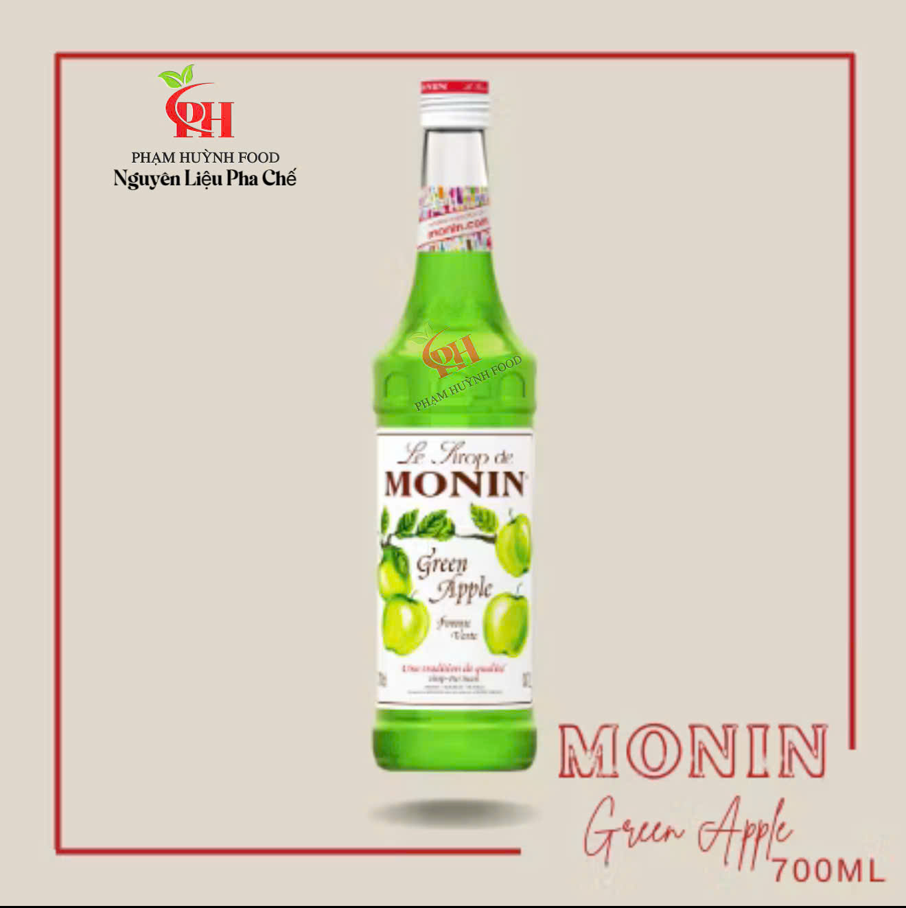 Syrup Monin Táo Xanh 750ml