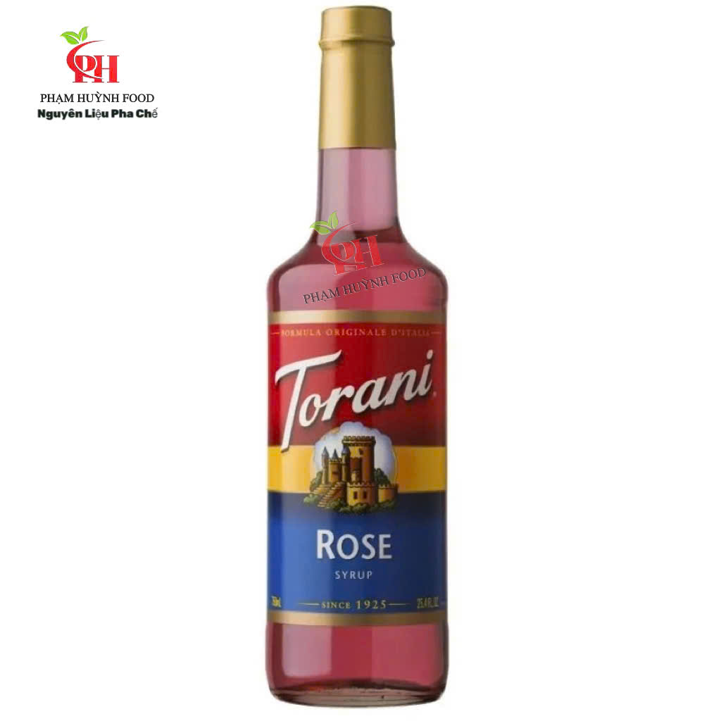 Syrup Torani Hoa Hồng 750ml