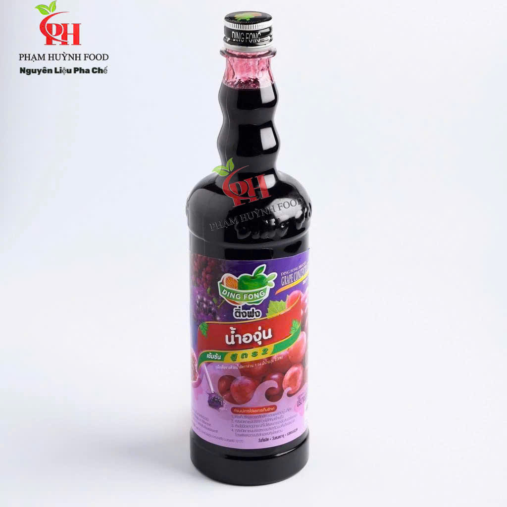 Siro Ding Fong Nho 760ml