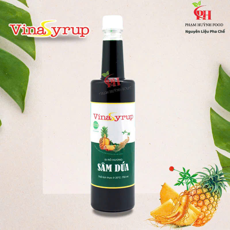 Siro Vina Sâm Dứa 750ml