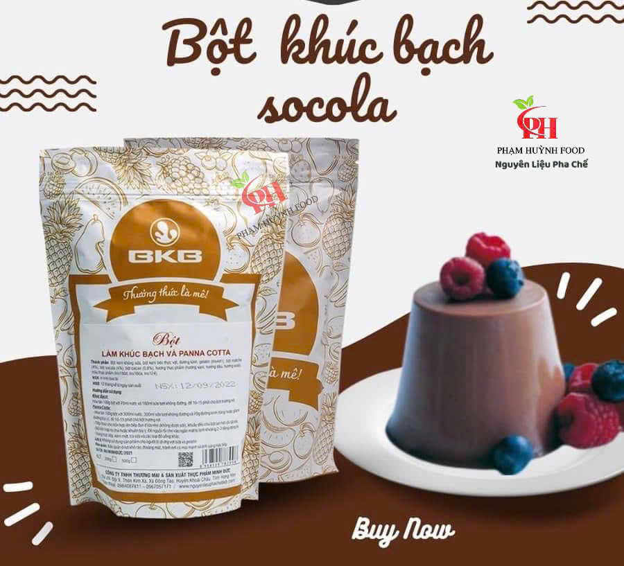 Bột Khúc Bạch BKB hương Socola 500g