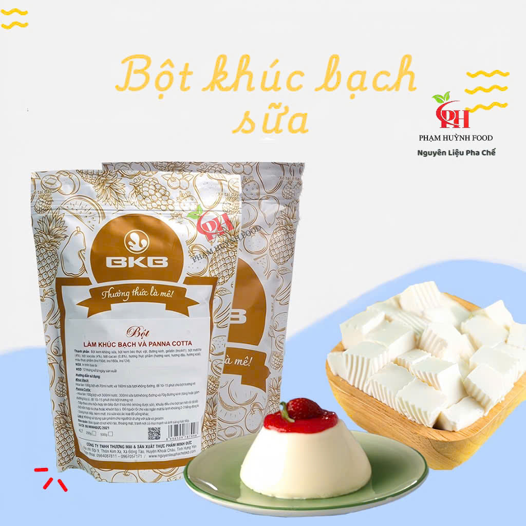 Bột Khúc Bạch BKB hương Sữa 500g