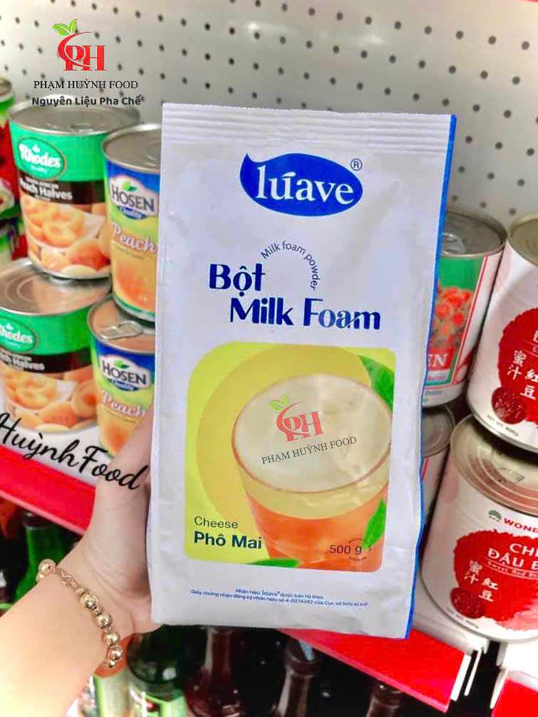 Bột Milk Foam Luave Phô Mai 500g