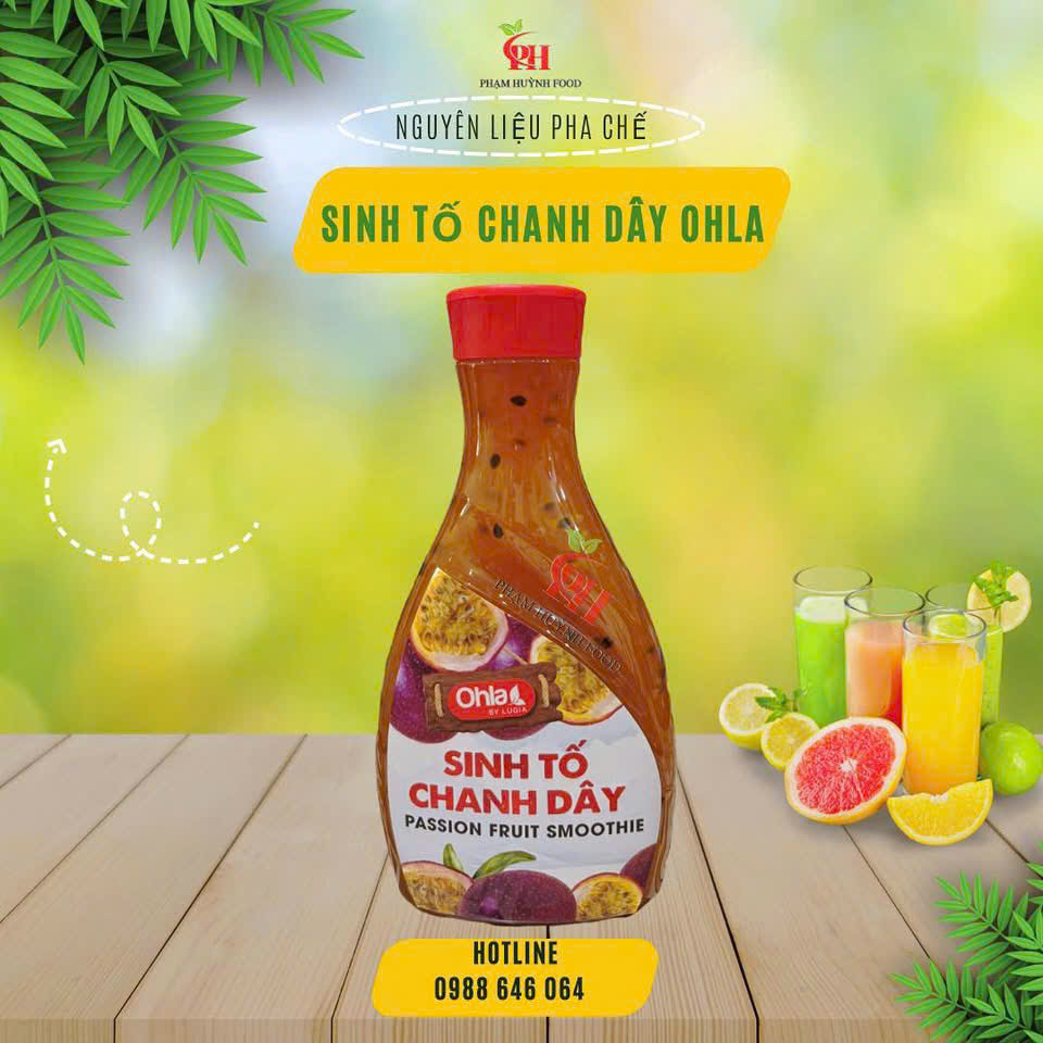 Sinh tố Ohla Chanh Dây 1L