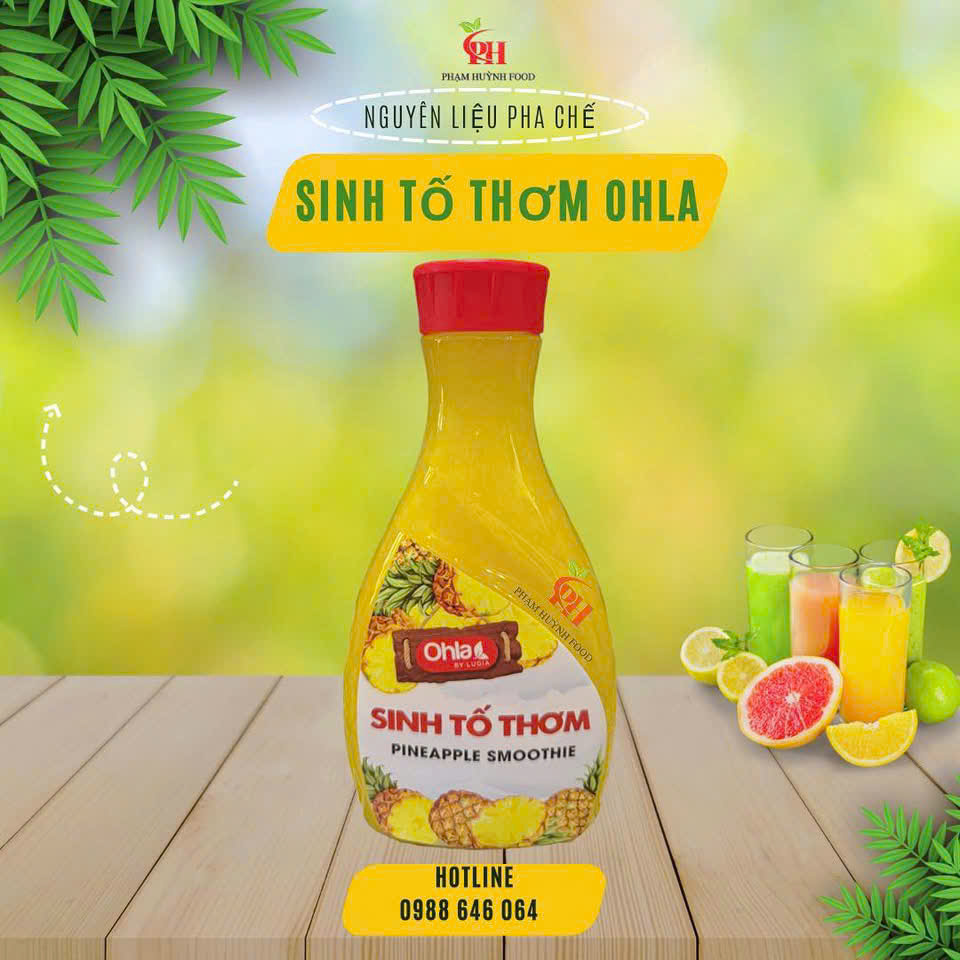 Sinh tố Ohla Thơm 1L