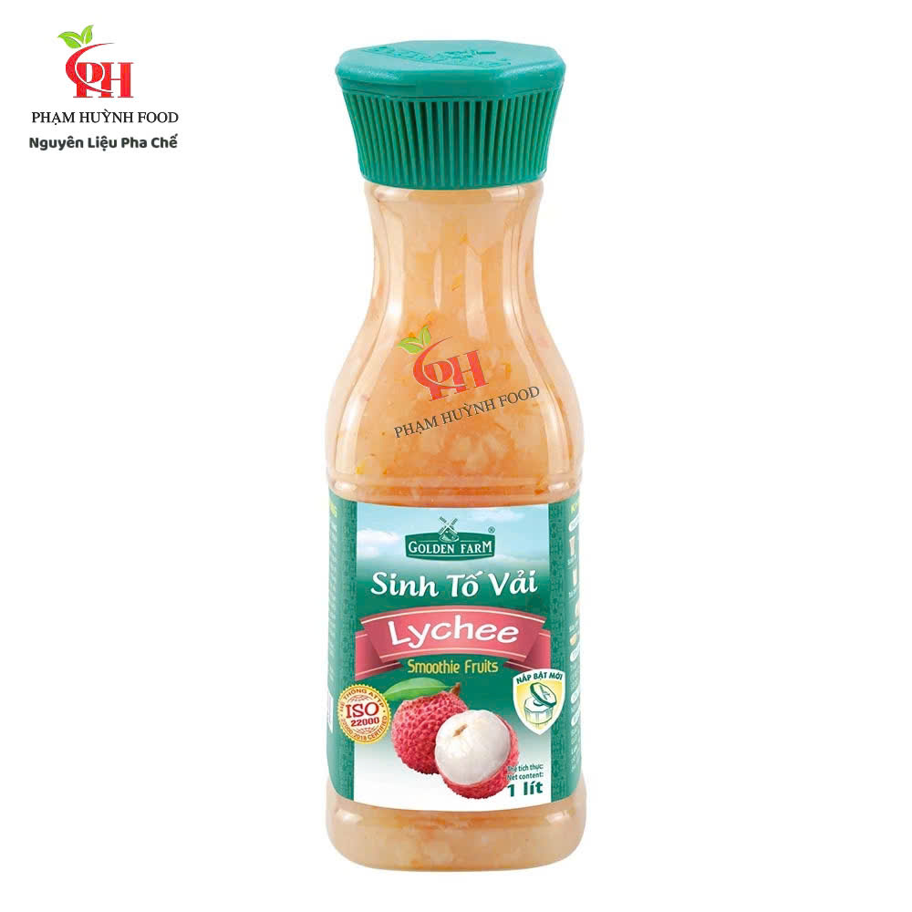 Sinh tố Golden Farm Vải 1L