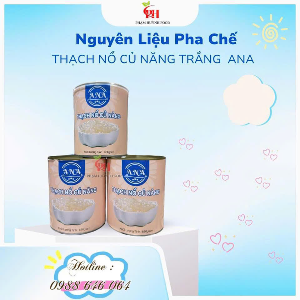 Hạt Nổ Củ Năng ANA - Trắng 900gr