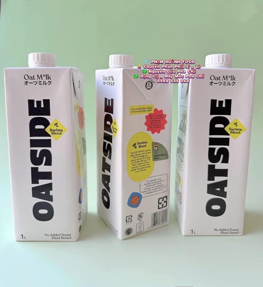 Sữa Yến Mạch Oatside - Trắng 1 Lít