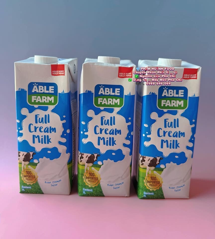 Sữa Tươi Able Farm Fat 3,5% - Mã Lai 1L