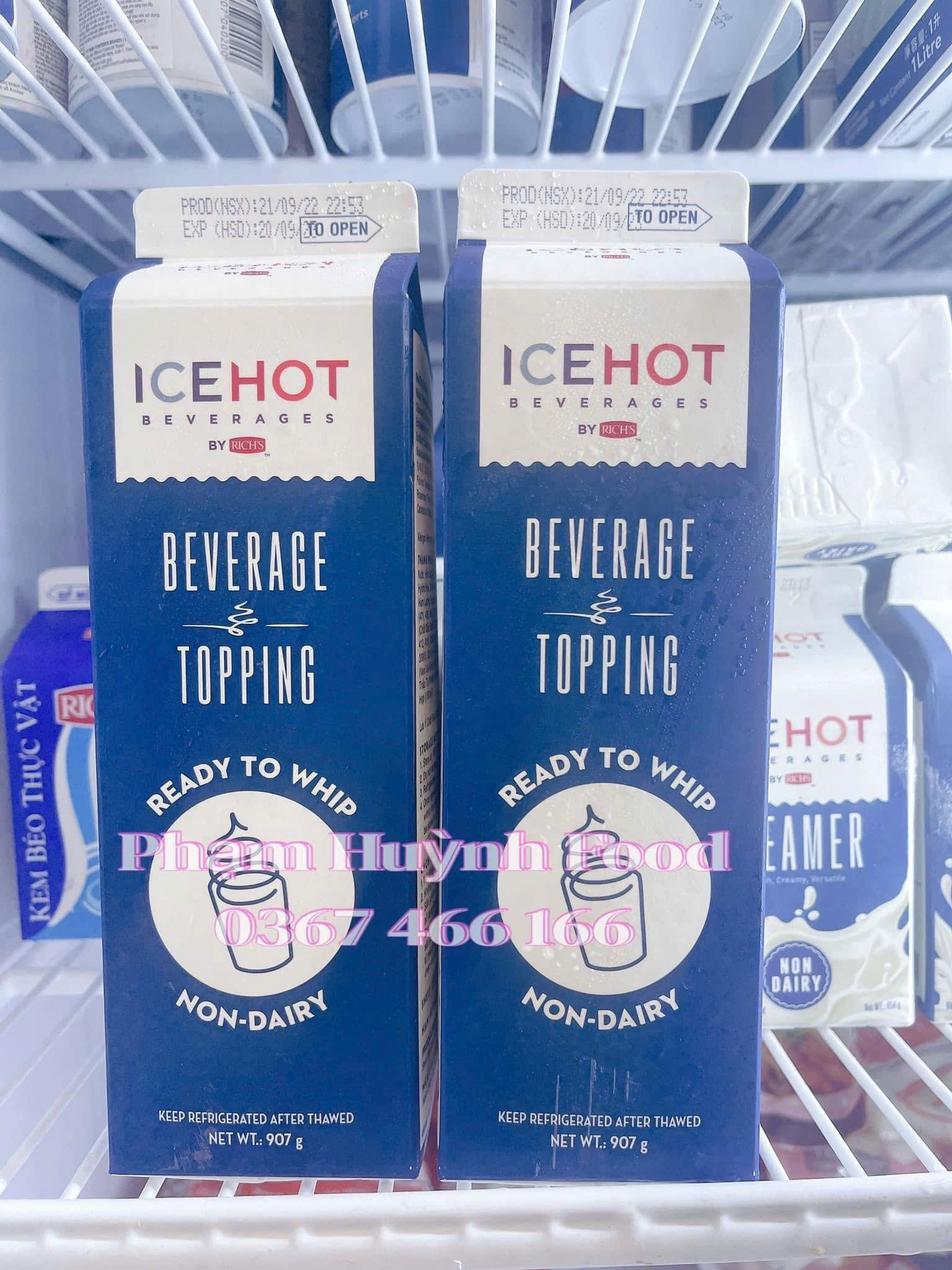 Kem Pha Chế Topping ICEHOT 907g - On Top