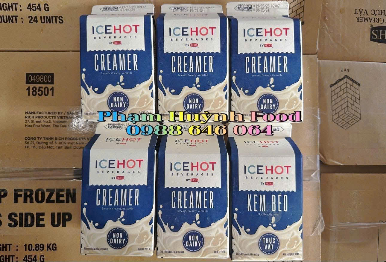 Kem Béo Thực Vật - Ice Hot 454g