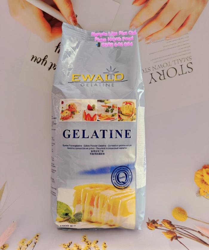 Bột Gelatin Ewald 1kg - Đức