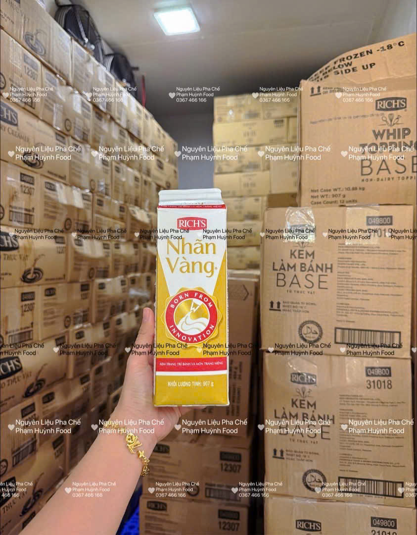 Kem Gold Label Rich Nhãn Vàng 907g