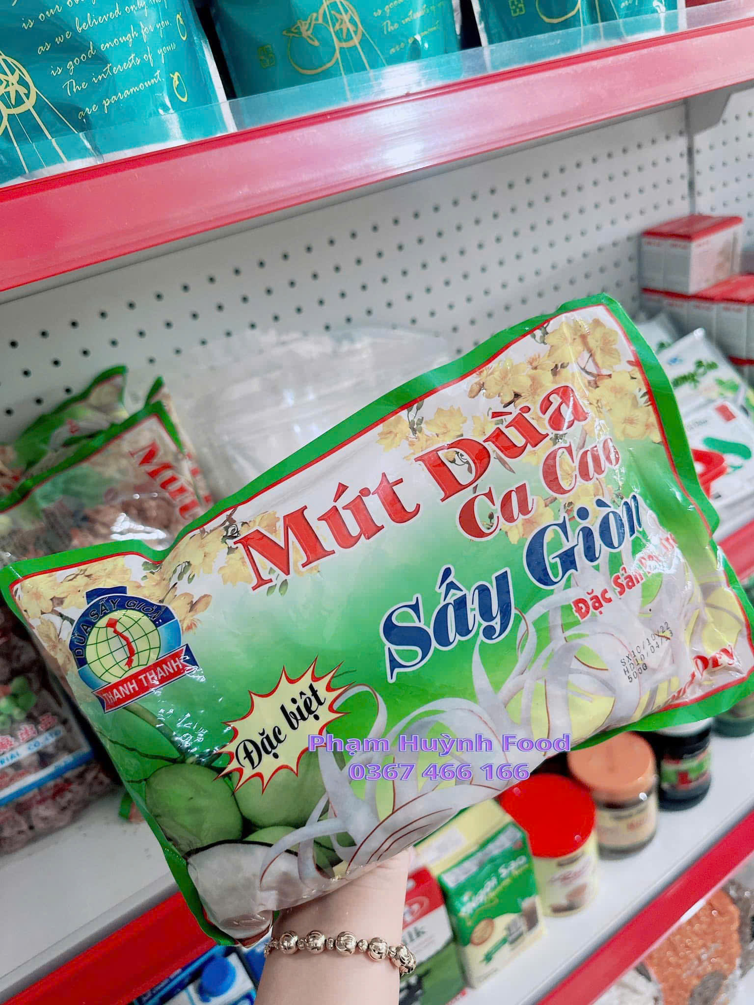 Dừa Sấy Giòn Thanh Thanh 500g